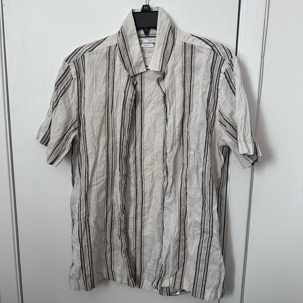 Zara Man Linen Shirt